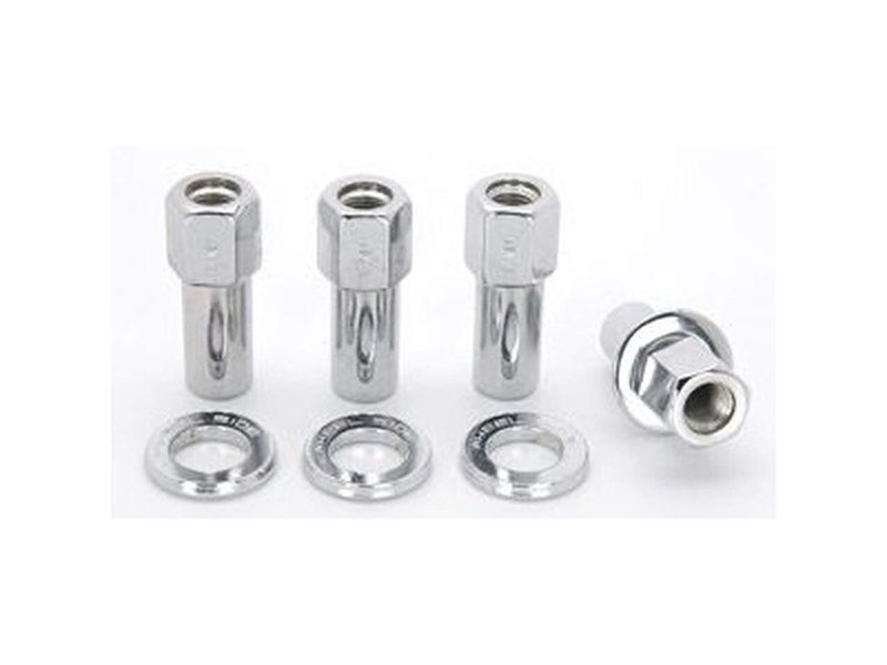Weld Racing 601-1426 1/2-20RH Open End Lug Nut Kit, (Pack of 4) - Image 1